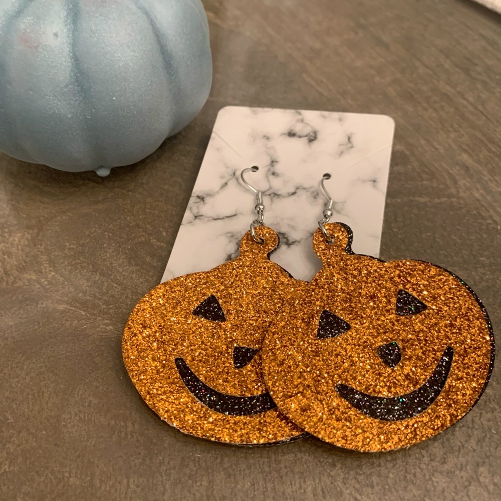 Pumpkin  Halloween earrings